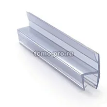 314-003A-2500-8 Профиль уплотнительный стекло 8 мм, длина 2500мм