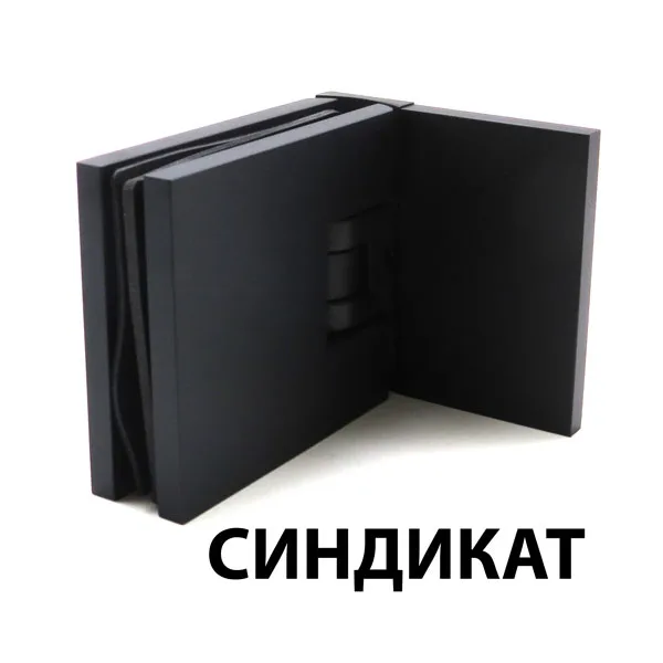 Латунь, BLACK, Одностороннее, 90°, 5108